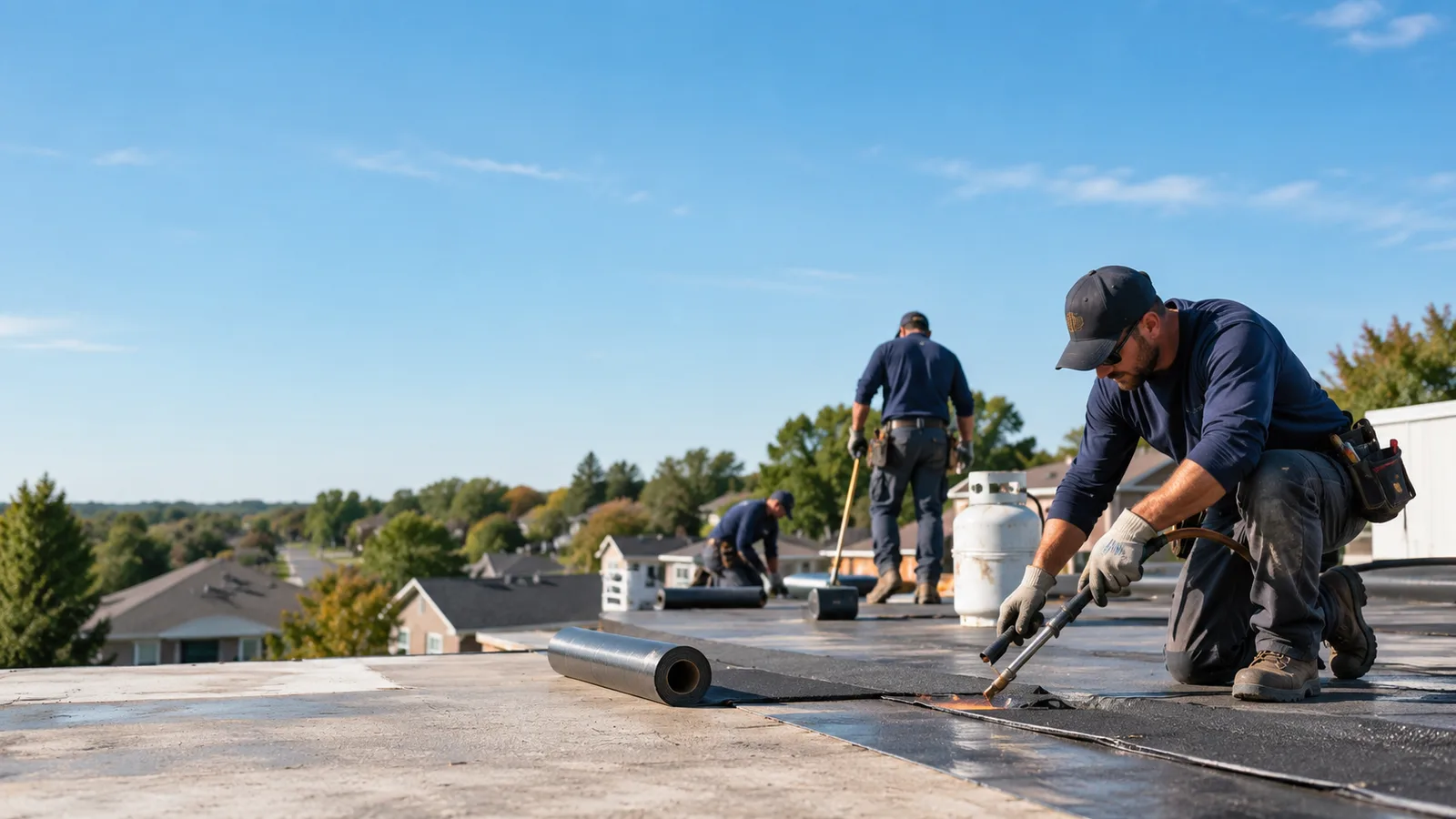 Flat Roof Leak Repair providers in Rowley, IA